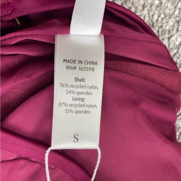 Andie The Canary Tank Top Small Purple Bustier Adjustable Straps Swim AT184-PLUM - Picture 3 of 12